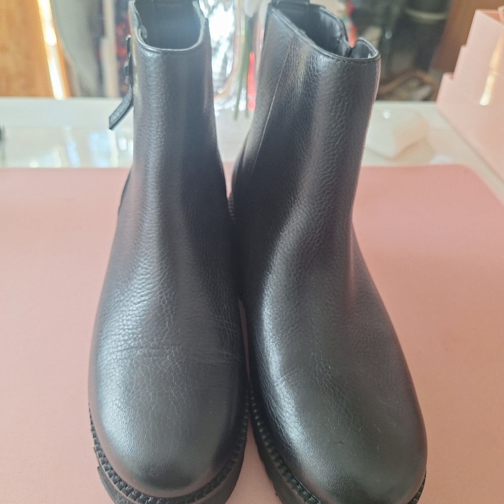 Cole Haan Leather Ankle Boots - Picture 4 of 5